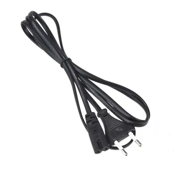 1pc Power Cord Cable EU 2-Prong Laptop AC Adapter Lead 2 Pin In Stock