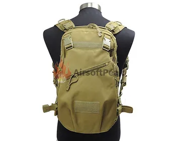 Tactical 600D Molle Shoulder Bag Outdoor Sports Hiking Camping Backpack Nylon Adjustable Durable Backpack Shoolbag
