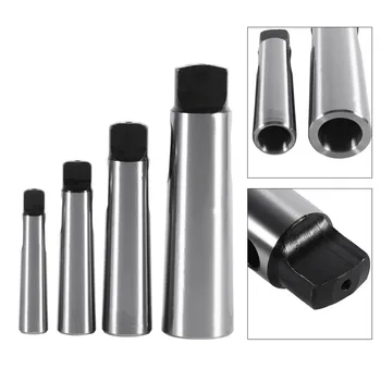 4PCS/SET MT1-4 to MT2-5 Taper Reducing Reduction Adapter Drill Sleeve for Lathe Milling Tool Set For Milling Machine