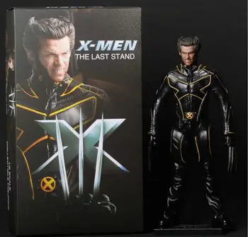 Movie X-Men The Last Stand Wolverine James Logan Howlett 30CM PVC Collectible Model Gift Doll Boy Toy gift