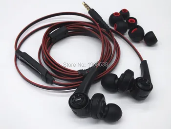 Heavy bass stereo Headset With microphone Remote Noise isolation 13 mm Big speaker In-Ear Earphones Earplugs