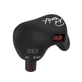 2017 New Earhook Earphones Original KZ ZS3 3.5mm In Ear Earbuds HIFI Auriculares Super Bass Running Sport Headphones