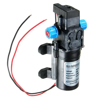 1PCS DC12V 80W 0142 Motor 5.5L/Min High Pressure Diaphragm Water Self Priming Pump Easy to install