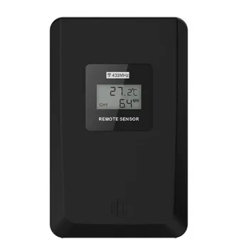 Touch Indoor Outdoor Weather Station Wireless Sensor Digital Temperature Humidity Clock Meter Hygrometer Thermometer 40%off