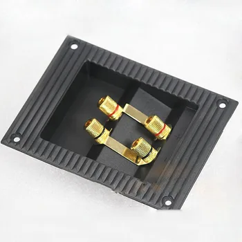 Speaker junction box connector plug terminal,audio four ABS material junction box,Corrugated box with column 11