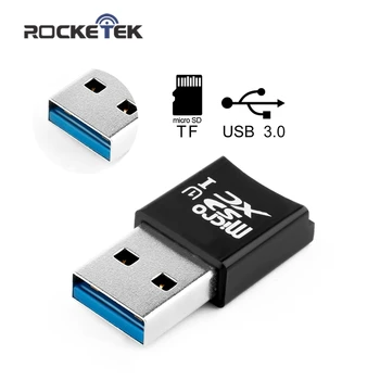 Rocketek USB 3.0 Memory Card Reader Adapter 5Gbps Super Speed Card Reader for TF,micro SD,SDXC