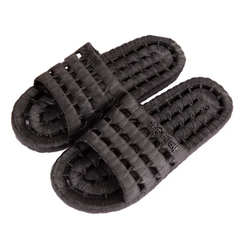 Leaking bathroom slippers non-slip bath home interior plastic male and female couple cool slippers new summer 2016