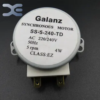 None Used 2Per Lot Microwave Accessories Turntable Motor AC220-240V 50HZ Brand New Microwave Oven Parts Synchonous Motor