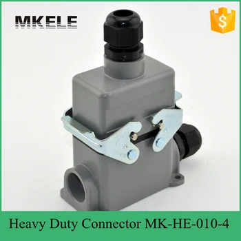 MK-HE-010-4 widely used multi pin heavy duty headlight connector for car system ,heavy duty connector cover
