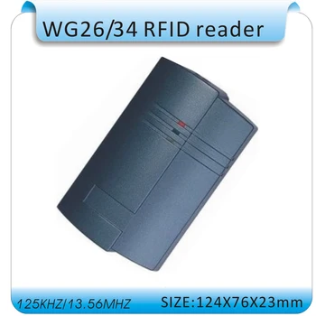 125Khz Rfid WG26 Reader /contactless reader ID Card Reader WG26/34 EM4100 Card Reader +10pcs card