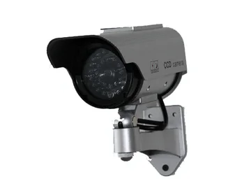 Solar Power Imitation High Simulation CCTV Camera Dummy Fake Camera Monitor Waterproof Outdoor Surveillance Camera