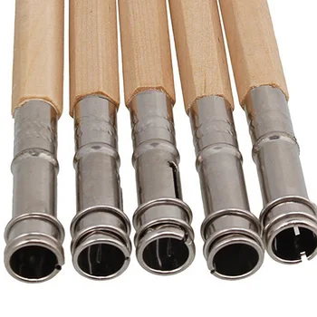 5pcs Drawing Pencil Extender Device Lengthened Carbon Rods Clip Lengthening Bar Pencil Sketch Art