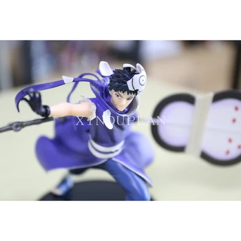XINDUPLAN Naruto Shippuden GEM Anime Uchiha Obito Kakashi Ninja Action Figure Classic Toys 16cm PVC Kids Collection Model 0471