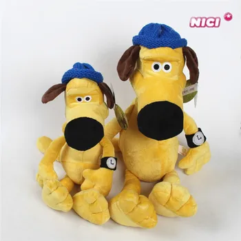 NICI plush toy stuffed doll cute clever Shepherd collie dog Bitzer hat watch protect sheep animal 1pc Christmas birthday gift