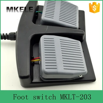 MKLT-203 CE factory direct price high efficiency double pedal tattoo machine foot switch from China