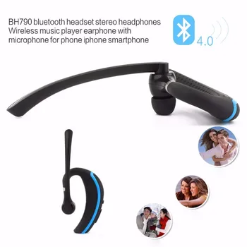 Original BH790 Wireless Bluetooth Headset Music Headphones Car Driver Earphone Fone De Ouvido With Microphone For Smart Phone