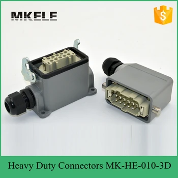 MK-HE-010-3D heavy duty industrial lightning connectors from heavy duty connector manufacturer for wind power generation