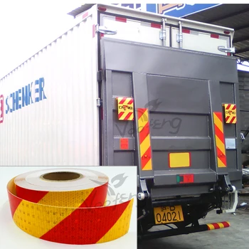 5cmx30m Reflective Tape Stickers Auto Truck Pickup Safety Reflective Material Film Warning Tape Car Styling Decoration