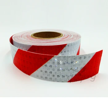 5cmx30m Reflective Tape Stickers Auto Truck Pickup Safety Reflective Material Film Warning Tape Car Styling Decoration