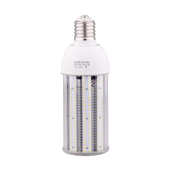 Mogul Base aluminum fins heat sink 6000lm 60w E40 led lamp corn for outdoor light CE ROHS