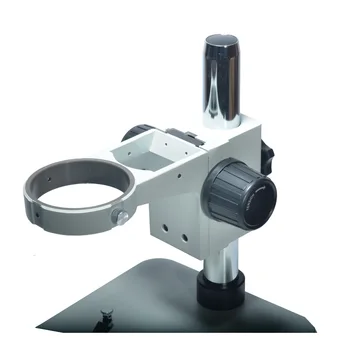 New Metal Table Stand Universal Stereo Microscope Bracket Stand Holder with 76mm Adjustable Focus Bracket for LAB
