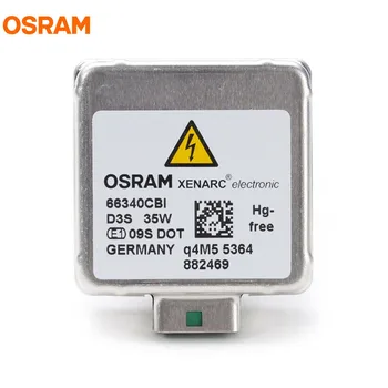 1X New OSRAM D3S 35W 66340CBI 5000K XENARC COOL BLUE INTENSE HID OEM Bulb 20% More Light Xenon White Lamp Car Light Headlight