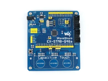 STM8 Board STM8S207C STM8S207 STM8 Development Board + DVK501 Module Kits = EX-STM8-Q48a-207 Premium