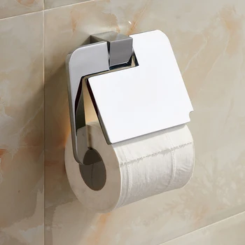 Toilet paper holder wall mounted chrome waterproof wc paper holder toilet roll holder bathroom accessories porta papel higienico
