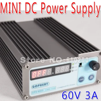 Precision Compact Digital Adjustable MINI DC Power Supply OVP/OCP/OTP low power 60V3A 110V-230V 0.01V/0.01A