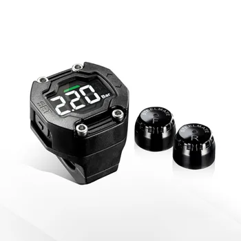 2016 New Universal Wireless Sensor Motorcycle Tire Pressure Monitoring Waterproof LCD Display Hot Selling