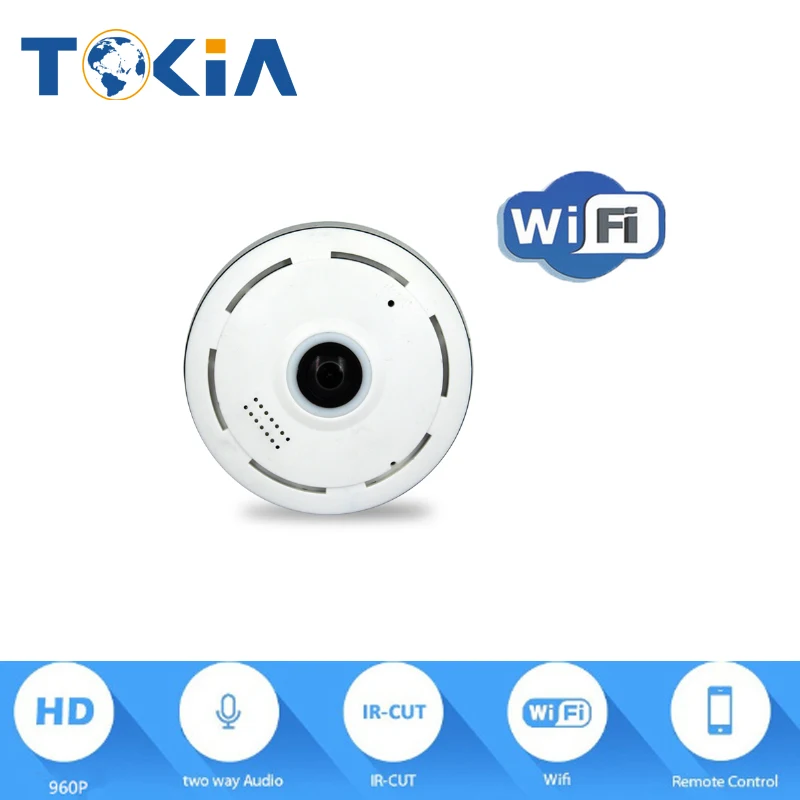 HD 960P IP Camera P2P Wifi Wireless Baby Monitor Security Camera with Night Vision Micro SD Card slot alarm Cam