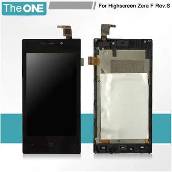 Repair Part For Highscreen Zera F (Rev.S) 4.0 Inch Digitizer Glass Panel LCD Display Touch Screen Tracking Number
