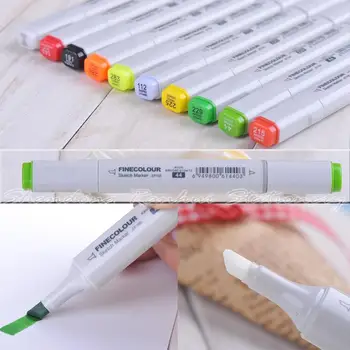 36/48/60/72 P Colors Garden landscape Marker Pen Finecolour-One commonly used Sketch marker copic markers