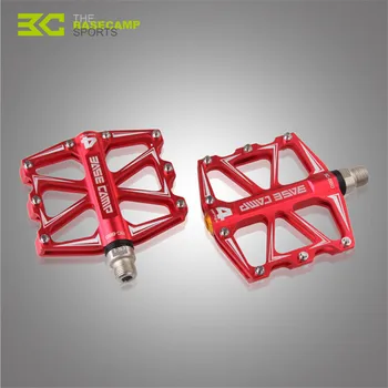 2017 New Professional Mountain Bike Pedals MTB Road Cycling Sealed Bearing Pedals BMX Ultra-Light Bicycle Pedals 5 Colors