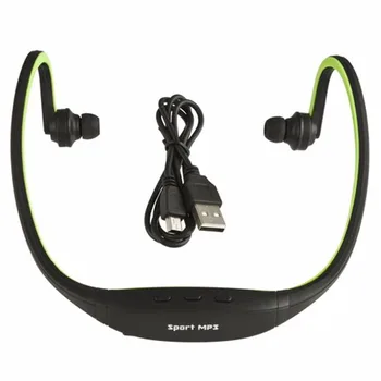 Sports Professional Wireless Running Playing Outdroor Headphone MP3 Music Player Headset Headphone Earphone TF Card Slot