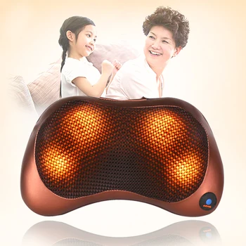 Body Car Massage Pillow Heating Cervical Massage Device Neck Household Electric Lumbar Slimming Massager Cushion