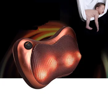 Body Car Massage Pillow Heating Cervical Massage Device Neck Household Electric Lumbar Slimming Massager Cushion