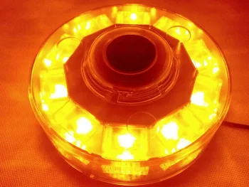 30W 10 LED Car Emergency Beacon Light Bar Strobe Warning Lamp High Power Amber