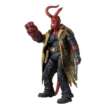 Mezco Hellboy wiht Weapons PVC Red Action Figure Collectible Model Toy 20cm/8
