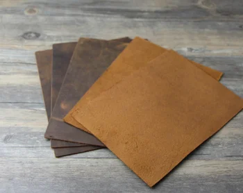 Wax horse leather thick genuine leather raw material diy leather 1.8-2.0mm 2011005