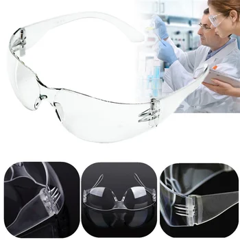 Fairshaped Design PC Transparent Safety Security Bike Motorcy goggles Dust Medical Protective Glasses