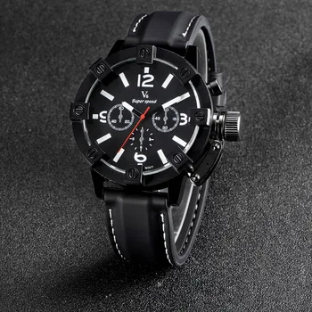 New Watch Men Sport Military Watches Brand Fashion Casual Quartz Watch black waterproof Clock Men Wristwatch Relogio Masculino