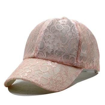 2017 New Baseball Cap Women Snapback Caps Hats For Women Girls Casquette Brand Bone Gorras Lace Floral Lady Fashion Sun Hat Caps