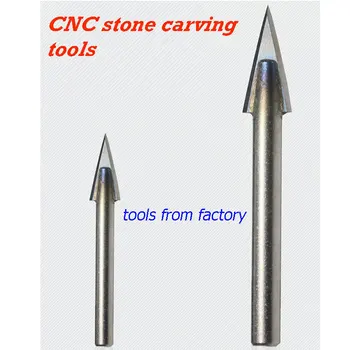 1pc standard 30 degree angle alloy Router Bits CNC engraving cutter Stone Carving Tools