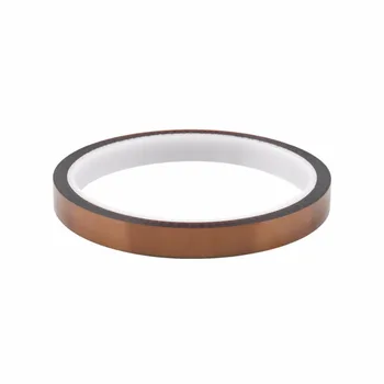 1 Pcs One-side Self-adhesive 10mm X 100ft High Temperature Heat Resistant Polyimide Tape Hot Selling