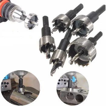 1Pc 9341HSS 30MM Twist Drill Bits Hole Saw Cutter Carbide Tip Power Holesaw Drill Bit with Hex Key Wrench Woodworking Tool