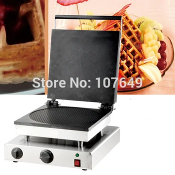 110v 220V Commercial Use Non-stick Electric Pancake Waffle Grill Maker Iron Baker Machine