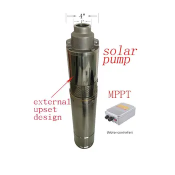 Solar water pump farm irrigation borehole screw water pump new hot pump 4SPST3.8/95-D48/1000