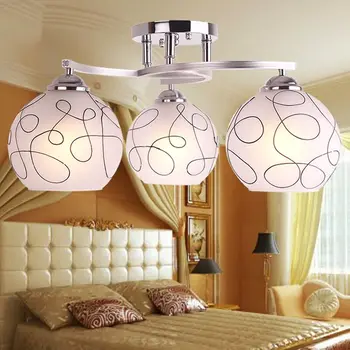 Pendant Lighting bedroom modern minimalist LED creative art children's room three dining room ceiling lamp