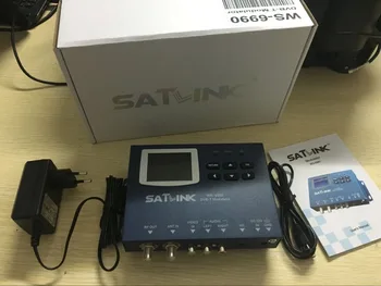 Satlink WS-6990 HD by dhl AV input single-channel DVB-T Modulator Compact and wall mountable WS6990 WS 6990